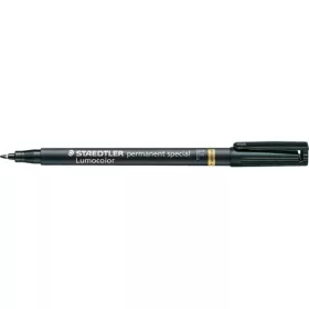 Marker Staedtler Lumocolor permanent F fekete speciális