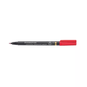 Marker Staedtler Lumocolor permanent F piros speciális