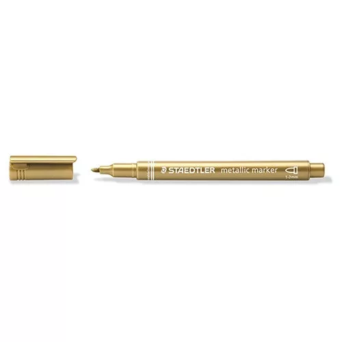 Marker Staedtler dekor 1-2 mm kerek hegyű arany