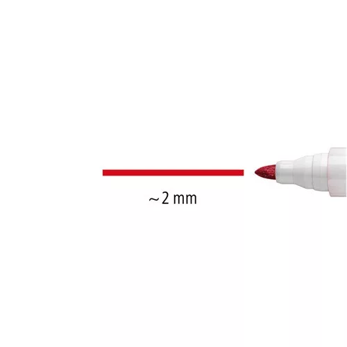 Táblamarker Staedtler Lumocolor kerek 4 db-os klt. (pink, világoskék, világoszöld, fekete)