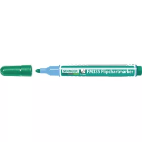 Flipchartmarker Stanger FM335 kerek 1-3 mm zöld