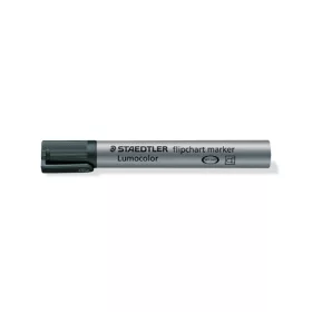 Táblamarker Staedtler Lumocolor flipchart kerek fekete