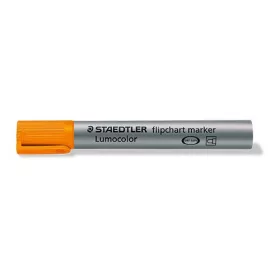   Táblamarker Staedtler Lumocolor flipchart kerek narancssárga
