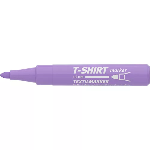 Textilmarker Ico T-Shirt lila