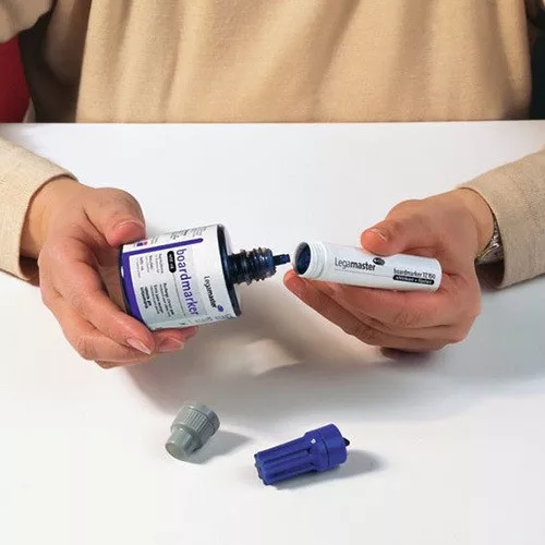 Táblamarker utántöltő Legamaster 100 ml fekete