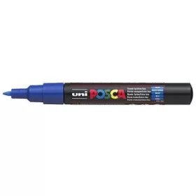 Marker Uni dekor Posca PC-1MR Metál kék 0,7 mm