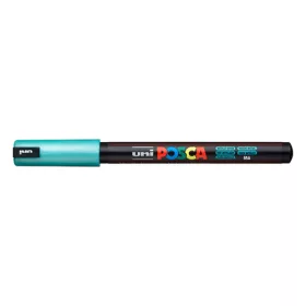Marker Uni dekor Posca PC-1MR Metál zöld 0,7 mm