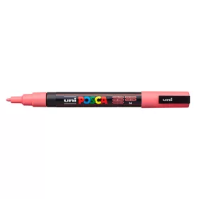 Marker Uni dekor Posca PC-3M korall 0,9-1,3 mm