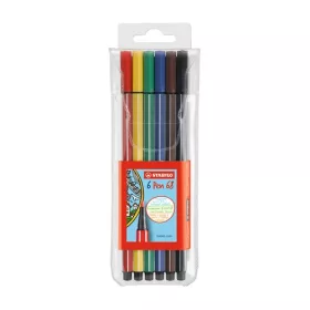 Rostirón Stabilo Pen 68 1,0 mm 6 db-os klt.