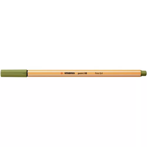 Tűfilc Stabilo Point 88 0,4 mm sárzöld 88/37