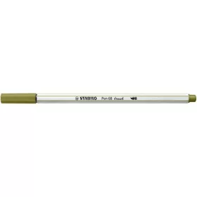 Ecsetfilc Stabilo Pen 68 brush sárzöld 568/37
