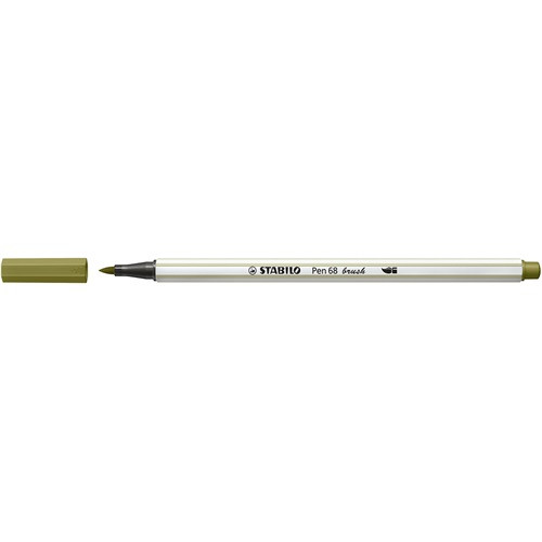 Ecsetfilc Stabilo Pen 68 brush sárzöld 568/37