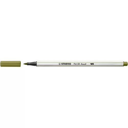 Ecsetfilc Stabilo Pen 68 brush sárzöld 568/37