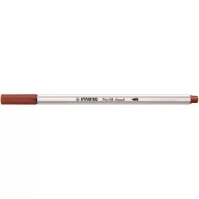 Ecsetfilc Stabilo Pen 68 brush vöröses barna 568/75