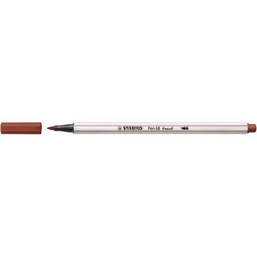 Ecsetfilc Stabilo Pen 68 brush vöröses barna 568/75