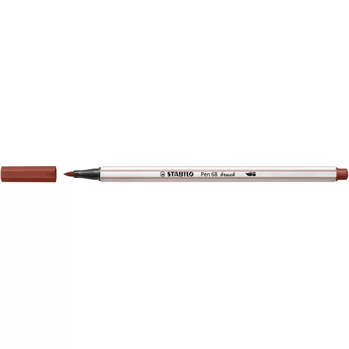 Ecsetfilc Stabilo Pen 68 brush vöröses barna 568/75