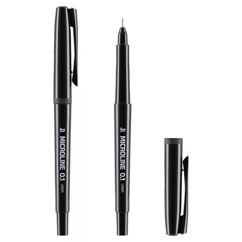 Tűfilc Junior Microline 0,1 mm fekete