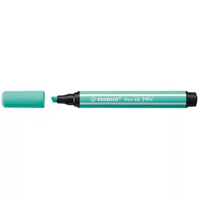   Rostirón Stabilo Pen 68 MAX prémium vágott heggyel jég zöld