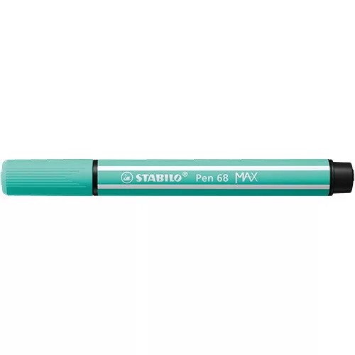 Rostirón Stabilo Pen 68 MAX prémium vágott heggyel jég zöld