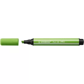   Rostirón Stabilo Pen 68 MAX prémium vágott heggyel világoszöld
