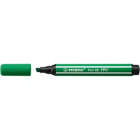 Rostirón Stabilo Pen 68 MAX prémium vágott heggyel zöld