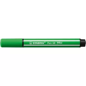   Rostirón Stabilo Pen 68 MAX prémium vágott heggyel levélzöld