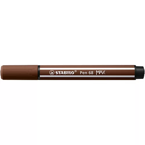 Rostirón Stabilo Pen 68 MAX prémium vágott heggyel barna