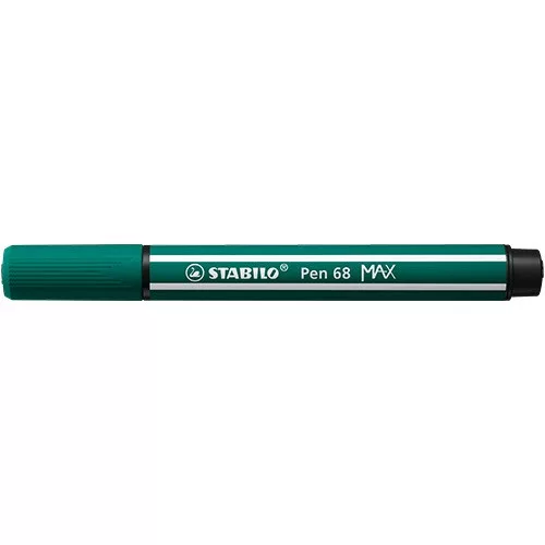 Rostirón Stabilo Pen 68 MAX prémium vágott heggyel türkizzöld