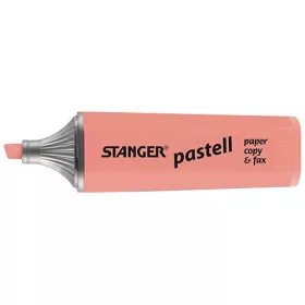 Szövegkiemelő Stanger 1-5 mm pasztellpiros