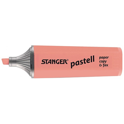 Szövegkiemelő Stanger 1-5 mm pasztellpiros