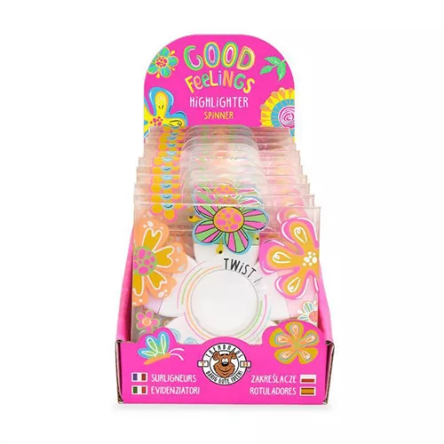 Szövegkiemelő Trendhaus virágforma 5 in 1 spinner funkcióval