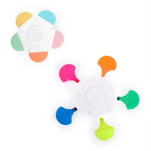 Szövegkiemelő Trendhaus virágforma 5 in 1 spinner funkcióval