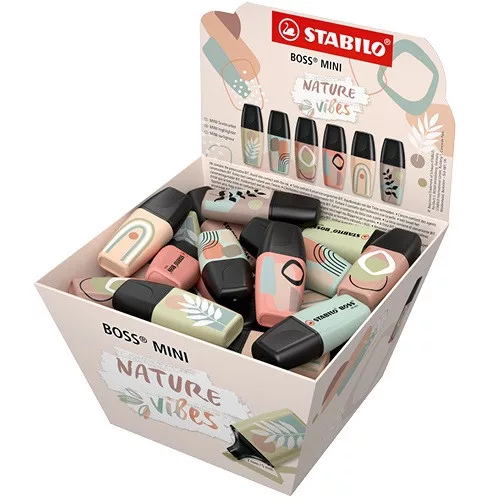 Szövegkiemelő Stabilo Boss Mini Naturevibes melegszürke