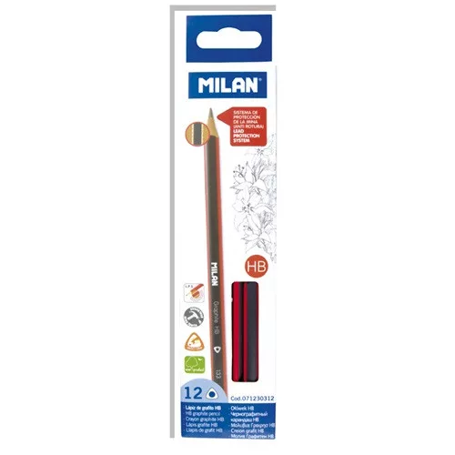 Grafitirón Milan háromszögletű HB 71230312