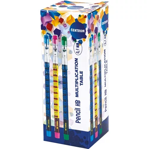 Tolóbetétes ceruza Centrum HB Szorzótáblás