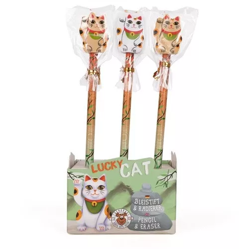 Grafitirón Trendhaus Lucky Cat radírral