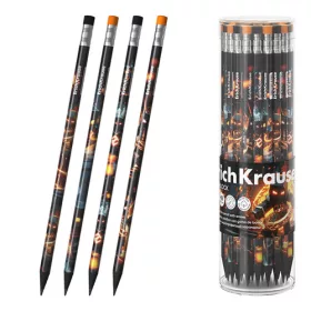 Grafitirón ErichKrause Mine Block HB radírral