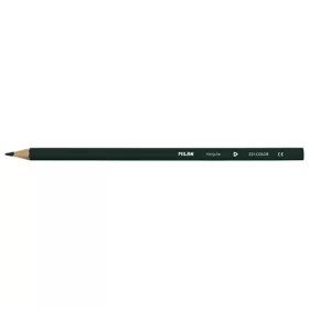 Színes ceruza Milan háromszögletű vékony fekete