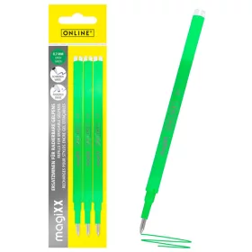   Zseléstoll betét radírozható Online Magixx zöld 3 db-os csomag
