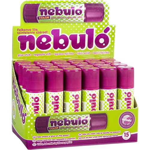 Ragasztóstift Nebuló Color színváltós 15g