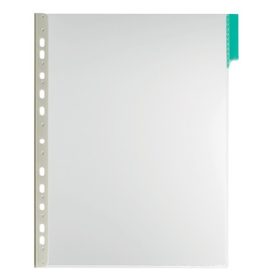   Bemutatótábla Durable Function A/4 PVC áttetsző, zöld jelölőfüllel