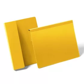 Logisztikai zseb Durable A/4 fekvő sárga 50 db/csomag