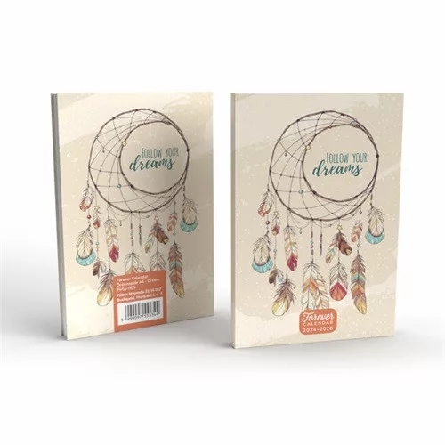 Határidőnapló öröknaptár Forever Calendar A/6 vegyes 102x148 mm