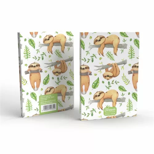 Határidőnapló öröknaptár Forever Calendar A/6 vegyes 102x148 mm