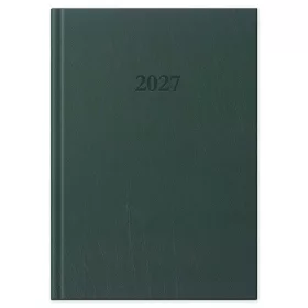 Határidőnapló Period Standard B/5 heti zöld műbőr 2027