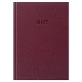   Határidőnapló Period Standard B/5 heti bordó műbőr 2027