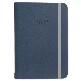 Határidőnapló Period Velour B/5 heti varrott kék 2027