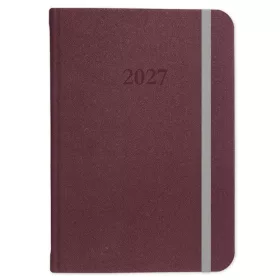Határidőnapló Period Velour B/5 heti varrott lila 2027