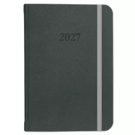   Határidőnapló Period Velour B/5 heti varrott sötétzöld 2027