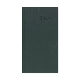   Határidőnapló Period Standard Zsebnaptár álló zöld műbőr 2027